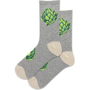 Hot Sox Womens Artichoke Crew Socks