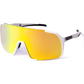 Road Soldier Series Polarized Sunglasses - UV400 Rated - Unisex - Adults, Outdoor Enthusiasts, TR90 Frame