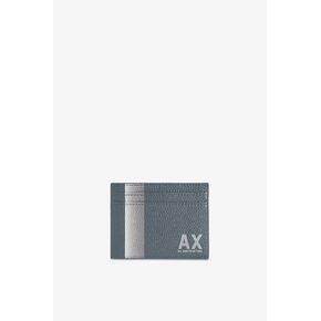 Armani Exchange Men's Color Block Ax Cardcase Credit Card Holder