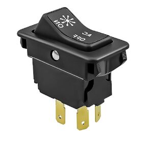 5-Pin Air Condition A/C Rocker ON/Off Switch Fit for Peterbilt Truck 335 355 378 379 385 Replace 832-0001-000
