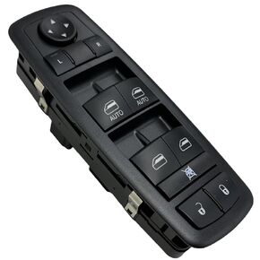 Driver Side Power Master Control Window Switch 9 PINS + 3 PINS Fit for 2012 – 2017 Ram 1500 2500 3500 4500 5500, 2012-2016 Grand Caravan, Town & Country, OE Replace 68110866AB, 68110866AA