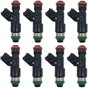 OEM 12594512 217-2436 Fuel Injection Nozzle 8PCS Compatible With Chevrole-t Tahoe 4.8L 5.3L GMC Yuko-n Sierr-a Savan-a 1500
