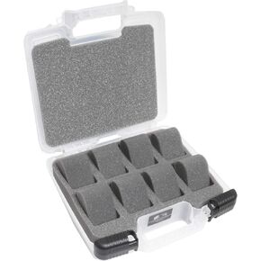 Case Club 8 Watch Carry Case - Organize & Protect Your Watch Collection in a Hard Shell, Easy-to-View, Travel & Storage Case - For Men's & Women's Watches of Various Sizes in a Padlockable Display Box