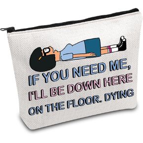 Bob's Burgers Quote Gift Tina Belcher Makeup Bag Cartoon TV Show Merchandise Burgers Inspired Gift For Tina Fans