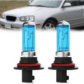 Headlight Bulbs License Plate Lights Fit For Hyundai Elantra 2007-2017, H7 High Beam + H11 Low Beam + 880 Fog Lights Halogen Light Bulb + License Plate Lights, Pack of 8