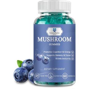 Nature‘s Rhythm Magnesium Gummies 500mg - 65 Ct | Magnesium Glycinate Supplements for Relaxation, Stress Relief, and Sleep for Adults & Kids Tasty and Tangy Raspberry Flavor
