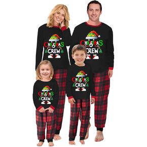 بيجامات عيد الميلاد المتطابقة من Radmire للعائلة، مجموعة ملابس نوم من PJs لعطلات عيد الميلاد بأكمام طويلة وسراويل in Kuwait