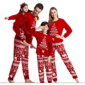 Radmire Matching Christmas Pajamas for Family, XMAS Holiday PJs Sleepwear Set Long Sleeves and Pants