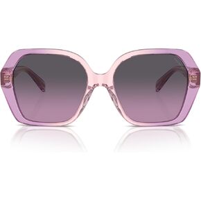 Coach Women's Hc8404u Universal Fit Square Sunglasses