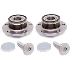 FKG 512319 Rear Wheel Bearing Hub Assembly fit for 2006-2013 VW Jetta, 09-13 VW CC, 10-13 VW Eos Golf, 12-13 VW Beetle, 2006-2010 VW Passat, Set of 2