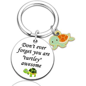 Sea Turtle Gifts For Women Turtle Gifts For Turtle Lovers Turtle Keychain For Men Funny Keychain Birthday Gifts For Best Friends Teens Sea Turtle Decor Stocking Stuffers For Kids Christmas Gift