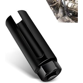 1 PC Automotive Sensor Socket, Side Wire Gate Access Sensor Socket Head, Driver Biased Sensor Socket, Universal for Most Cars (Black)
