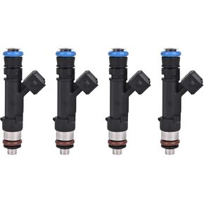 RLP Fuel Injectors Set of 4 Compatible with Chevy 2011-2015 Cruze 2016 Cruze Limeited 2012-2016 2018 Sonic 2013-2016 Trax & Buick 2013-2019 Encore 1.4L Replace# 0280158205 FJ1150 4 Holes