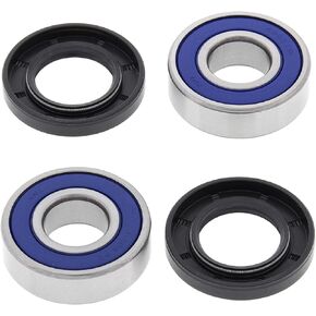All Balls Racing 25-1104 Wheel Bearing Kit Compatible with/Replacement For Polaris Scrambler 250 (3 Wheeler) 1985-1986, Yamaha BW200 1985-1988, WR250R DUAL SPORT 2008-2020, WR250X Supermoto 2008-2011