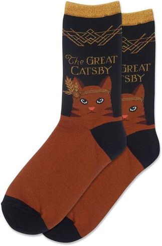 Hotsox The Great Catsby Socks 1 Pair in Saudi Arabia