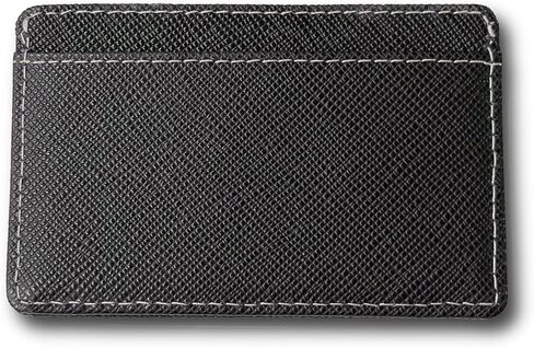 Small Credit Card Wallet - 3-Slot Ultra Thin Credit & Debit Card Holder - Compact Slim Leather Wallet for Men - Useful Gifts for Men & Women in Saudi Arabia