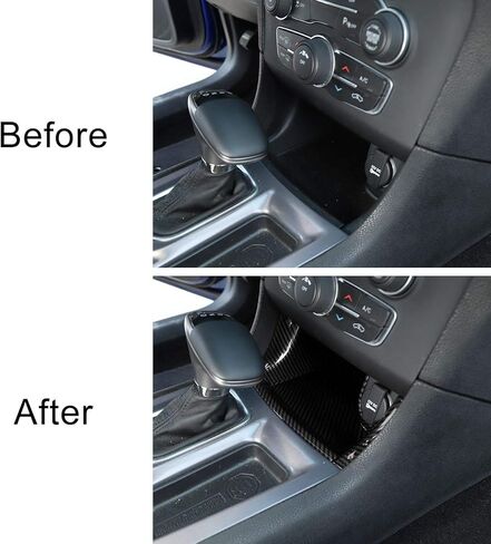 Voodonala for Charger Center Consoles Gear Shift Shifter Storage Compartment Bin Trim Panel Garnish for 2011-2024+ Dodge Charger Interior Accessories, ABS White 4pcs in Kuwait