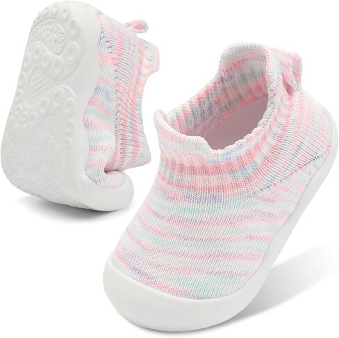 Centipede Demon Baby Shoes Baby Boys Girls Sock Shoes Breathable Infants Toddlers Slippers Indoor Outdoor Boots First Walking Shoe Slip On Sneakers Non Slip with Soft Rubber Soles in Kuwait