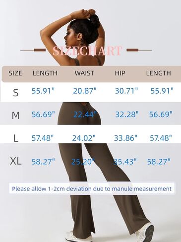 Yknktstc Womens Sleeveless Flare Jumpsuits Sexy Backless Tank Tops Bodycon Scrunch Butt Yoga Rompers V Back Catsuit in Saudi Arabia