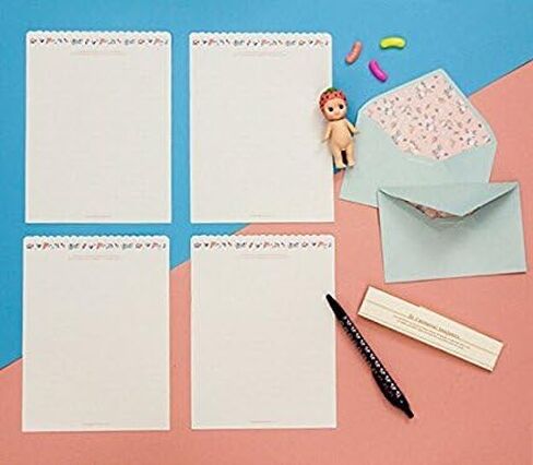 SCStyle Christmas Stationary Paper and Envelopes Set 72Pcs(24 Pcs Christmas Design Cute Envelopes+Contain 48Sheets Christmas Stationary Printer Paper) With Water-Based Adhesive,Stationary Set(S1) in Saudi Arabia