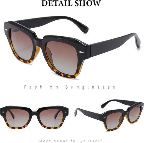 Dollger Polarized Sunglasses for Women Men Square Sunglasses For Driving Shades in Saudi Arabia