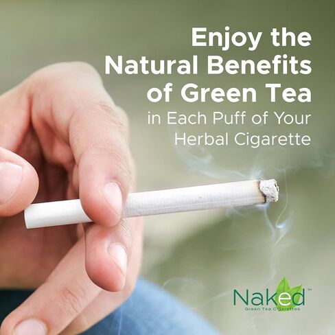 Naked Green Tea Cigarettes - Nicotine-Free Tobacco-Free: 3-pack COOL Bundle in Saudi Arabia