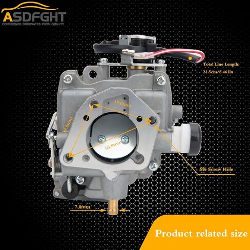 Carburetor Compatible With Kohler Carb CH25 CH730 CH740 25HP 27HP Replace 24-853-34-S 24-853-162-S 24-853-93-S Carb in Kuwait