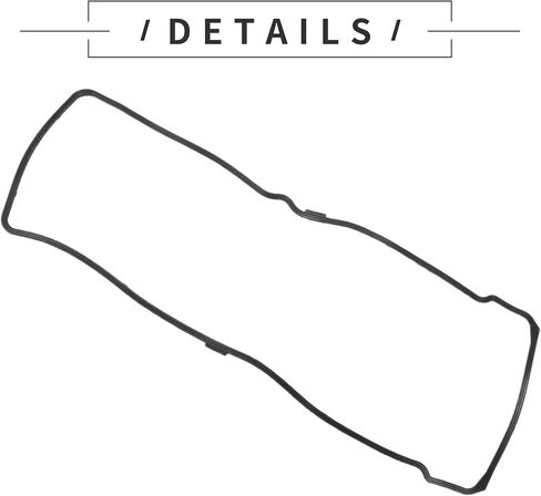 Motoforti Valve Cover Gasket, Cylinder Head Valve Seal Gasket, for Suzuki GRAND VITARA II (JT) 2.0 All-wheel Drive, Rubber, No.1118965J00, Black in Saudi Arabia