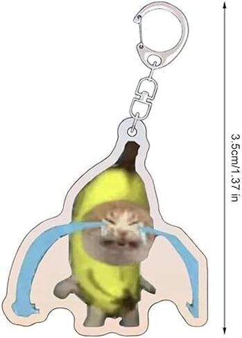 سلسلة مفاتيح JJLFresheners مرحة ولطيفة على شكل قطة، أصوات بكاء تصنع سلسلة مفاتيح لحقائب الظهر وحقائب اليد للبالغين، وحلقات مفاتيح نسائية وإكسسوارات السيارة in Saudi Arabia