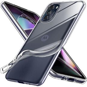 Crystal Clear Moto G Power 2024 Case.Soft Slim Fit Transparent Plastic TPU Protective Silicone Cover Phone Cases for Moto G Power 2024 [Slim Thin & Comfort Grip] [Shockproof]