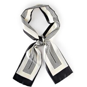 Silk Like Scarf for Women, 59''×5.3'' Neck Scarf, Lightweight Purse Scarf, Perfect for Gifting