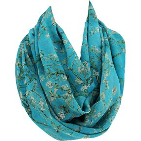 Almond Blossom infinity Scarf Circle Scarf Loop Scarf