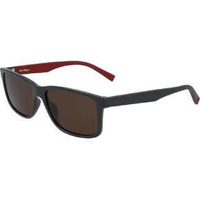 Ferragamo Men's Sf938s 57Mm Sunglasses, Red