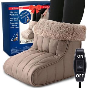Thermee Micro Flannel Heated Foot Warmer, Acorn