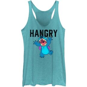 Disney Lilo Hangry Stitch Women's Racerback Tank Top