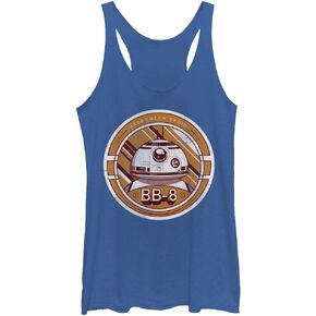 STAR WARS Force Awakens Bb8 Astromech Women's Racerback Tank Top