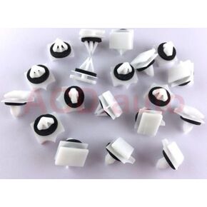 ACD.clip متوافق مع 100xNylon PANEL MOLDING CLIPS GM CHEVY AVALANCHE 2002-ON 11518357