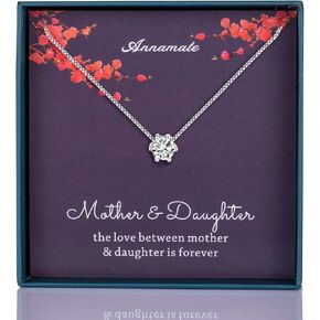 Mother Daughter Necklace - Mothers Day Jewelry Birthday Gift - Mom Gift Necklace - Mother Daughter Jewelry