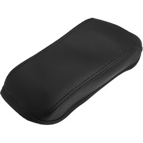Unifizz Faux Leather Car Center Console Cover Armrest Protector Cover Pad Replacement for Toyota Corolla 2014-2019 Black Arm Rest Cover