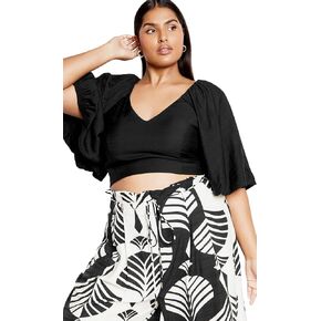 City Chic Women's Citychic Plus Size Top Peta
