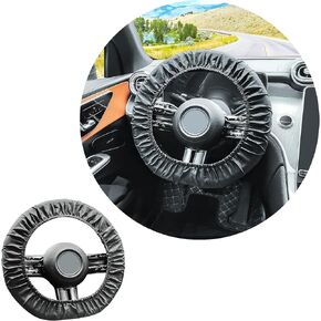 Car Steering Wheel Cover Provide Anti-Scratch&Scuff Protection,Stretchy Steering Wheel Cover with Elastic,Universal Wheel Steering Protector for Steering Wheels Up to ID 15.8inch