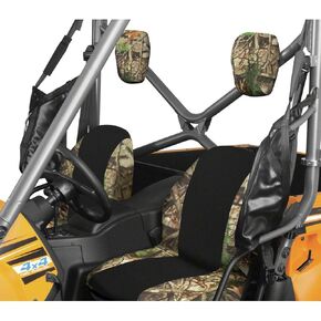 Classic Accessories QuadGear UTV Bucket Seat Covers, Fits Yamaha Rhino (2015 models and older), Camo