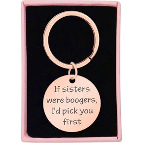 Sister Gifts Funny Gifts for Sister, Fun Keychains Sister Gifts for Women, Friendship Gifts for Women Sister Christmas Gifts, Gag Gifts for Friends Sister Birthday Gifts, Friend Gifts for Women Bestie