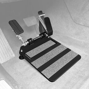 Portable Left Foot Accelerator Pedal for Handicap Disabled Injured Stroke Drivers Gas Pedal LFGP Fixable Drive Assist