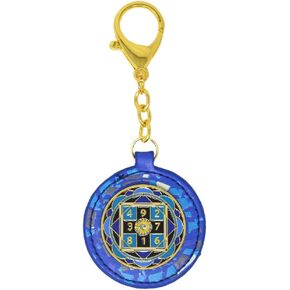 Feng Shui Sum-of-Ten Enhancer Amulet Keychain W4209
