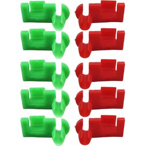 5 Pair Tailgate Handle Rod Clips Left &Right Set 88981030 88981031 Compatible for 1999-2007 Ch-Evy Silverado GMC Sierra