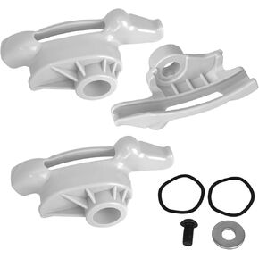 Tire Changer Low Profile Mount Head, TC184432 Demount Head Kit Fit for Coats, Tire Machine Changer Mount Head, 3Pack Tire Changer Duck Head For Low Profile Tires - Larger Channel For Difficult Wheels