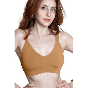 Body Contour T-Shirt Bra for Women, Seamless Women’s T Shirt Bras, Wire-Free Unpadded T Shirt Bra