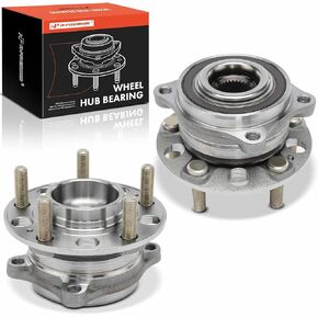 A-Premium 2 x Wheel Bearing and Hub Assembly with 5-Lug Compatible with Kia Sorento 2021-2022, Telluride 2020-2021, Carnival 2022 & Hyundai Santa Fe 2019-2023, Palisade 2020-2023, Santa Cruz 2022-2023