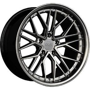 XXR 571 Chromium Black Wheel with Aluminum (18 x 8.5 inches /5 x 112 mm, 35 mm Offset)